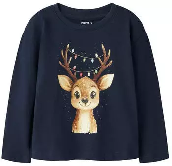 Name It Frozen Langarmoberteil navy/braun/rot/wei&szlig;