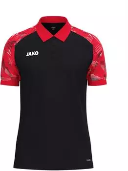 JAKO Sonic Kids Polo Regular Fit (6326-812) schwarz/rot