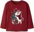 Name It NMFREPOLER LS NREG TOP BOX Langarmshirt (75818425) rot dahlia