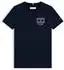 Tommy Hilfiger Outline Flag Logo Jersey T-Shirt (KB0KB10590) dark blue