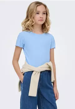 Only KOGNELLA S/S O-Neck Top NOOS JRS (59942661) open air