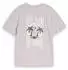 Tom Tailor Oversized T-Shirt mit Backprint (66548801) dusty grauish lila
