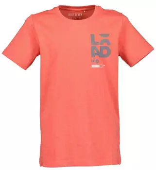 Blue Seven T-Shirt Basic-Passform mit Druckapplikation rot