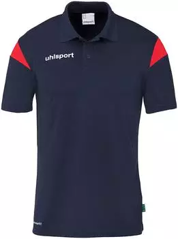 Uhlsport Squad 27 Kurzarm-Poloshirt (100225942) marine/rot
