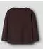 Name It NMMVICTOR LS NREG TOP Langarmshirt Regular Fit (91136902) chocolate plum print:space dino