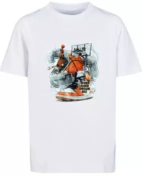 Mister Tee Kids Vintage Ballin Tee (MTK186) white