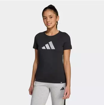 Adidas Everyday Kids Grafik T-Shirt Regular Fit (jyd21-jv5262) schwarz