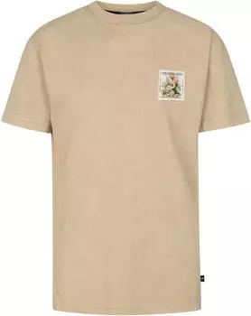 Petrol Industries Boys T-Shirt SS Kurzarm-T-Shirt (B-1060-TSR623) light tan
