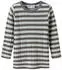Name It NBMWANG WOOL NEEDLE LS BODY NOOS Langarmbody snow weiß/morel/folkstone gray