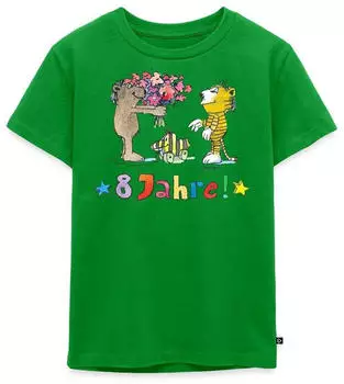 spreadshirt Geburtstagskind Janosch Tigerente Kinder Premium T-Shirt (D345768123P814) grün