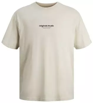 Jack & Jones Gedrucktes T-Shirt Loose Fit (12242827) moonbeam