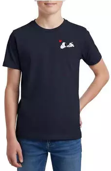 spreadshirt Peanuts Snoopy Premium T-Shirt (D301841091P815) navy