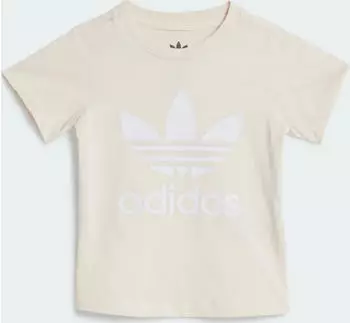 adidas Trefoil T-Shirt kurzarm wonder white (Junior) (IR6804)