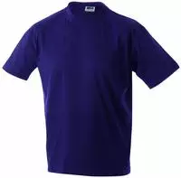 James & Nicholson Basic T-Shirt Kinder JN019 Gr. L-134/140 aubergine