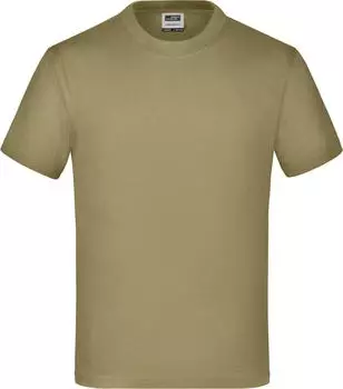 James & Nicholson Rundhals T-Shirt kurzarm khaki (Junior) (JN019-69902)