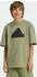 adidas Future Icons Logo Piqué T-Shirt kurzarm tent green/black (Junior) (IV9605)
