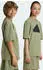 adidas Future Icons Logo Piqué T-Shirt kurzarm tent green/black (Junior) (IV9605)