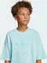 adidas Oversize Trefoil T-Shirt kurzarm semi flash aqua (Junior) (JC7881)