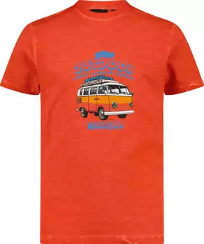 CMP Slub Jersey T-Shirt kurzarm tango (Junior) (31T8444-C783)