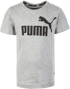 Puma Ess Logo Tee Boys (852542) medium gray heather
