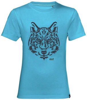 Jack Wolfskin Brand T-Shirt Kids (1607242) gulf stream