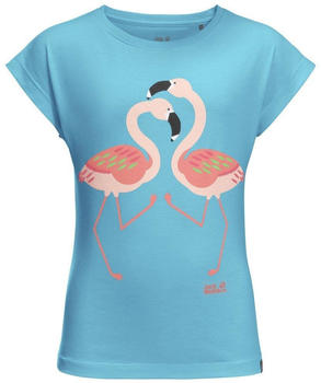 Jack Wolfskin Flamingo T-Shirt Girls (1607262) gulf stream
