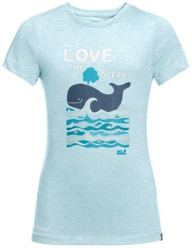 Jack Wolfskin Ocean T-Shirt Kids (1608232) gulf stream