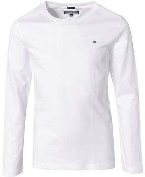 Tommy Hilfiger Long-Sleeve Organic Cotton T-Shirt (KB0KB04141) white