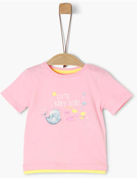 S.Oliver T-Shirt pink/yellow (32.6086-4145)