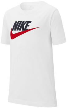 Nike Sportswear Older Kids' TShirt (AR5252) white/red/black