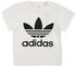 Adidas Kids' T-Shirt Adicolor Trefoil white/black