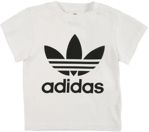 Adidas Kids' T-Shirt Adicolor Trefoil white/black