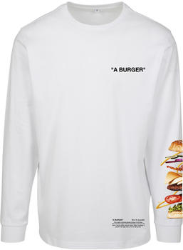 Mister Tee Burger Longsleeve (MT1944-00220-0042) white