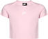 Nike Sportswear Older Girls' Crop T-Shirt (DJ4017) pink foam/white