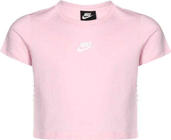 Nike Sportswear Older Girls' Crop T-Shirt (DJ4017) pink foam/white