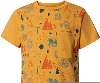 VAUDE Kids Tammar AOP T-Shirt burnt yellow