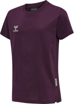 Hummel Grid Cotton T-Shirt Kid (214914-3506) grape wine