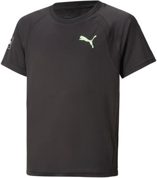 Puma Kinder T-Shirt FIT Tee (673193-51) black/fizzy lime