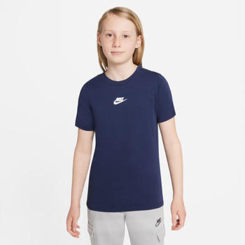 Nike Kinder T-Shirt ESS+ 2 Col Logo Tee ( 586985-92) royal sapphire