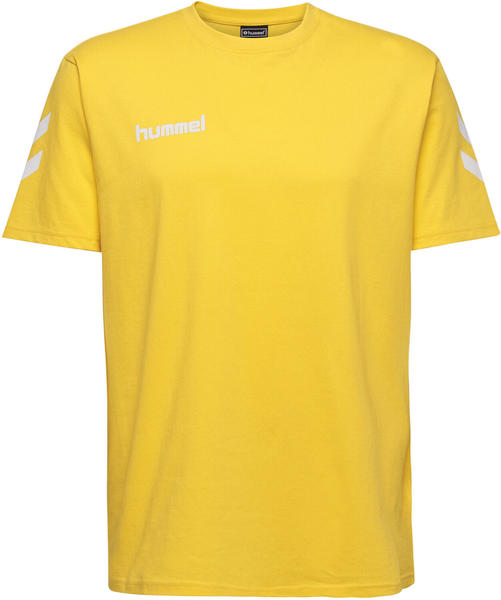 Hummel Go Kids Cotton T-Shirt (203567-5001) sports yellow