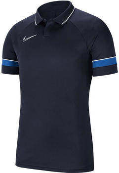 Nike Kinder Poloshirt Academy Polo (CW6106-453) obsidian/white/royal blue/white