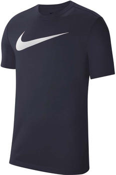 Nike Kinder T-Shirt Park (CW6941-451) obsidian/white