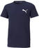 Puma Jungen T-Shirt ACTIVE Small Logo Tee (586980) peacoat