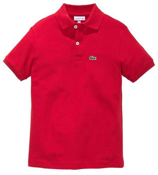 Lacoste Petit Piqué Kurzarm-Poloshirt (PJ2909) rot