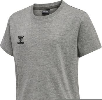 Hummel Grid Cotton T-Shirt Kid (214914-2006) grey melange