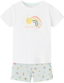 Name It T-Shirt mit shorts (13199583) bright white