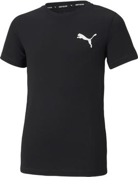 Puma Jungen T-Shirt ACTIVE Small Logo Tee (586980) puma black