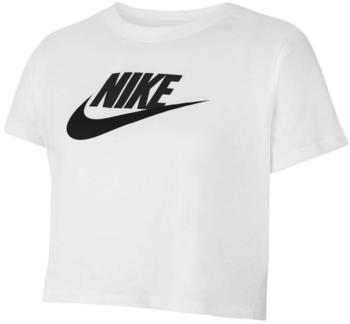 Nike Sportswear Older Girls' Cropped T-Shirt (DA6925) white