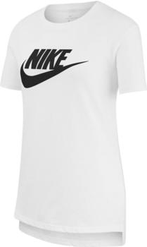 Nike Sportswear Older Kids' T-Shirt (AR5088) white/black