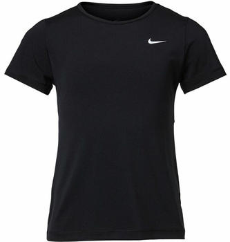 Nike Pro Older Girls' Short-Sleeve Top (DA1029) black/white